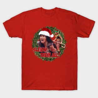 Sleigh Them All Xena & Gabrielle T-Shirt